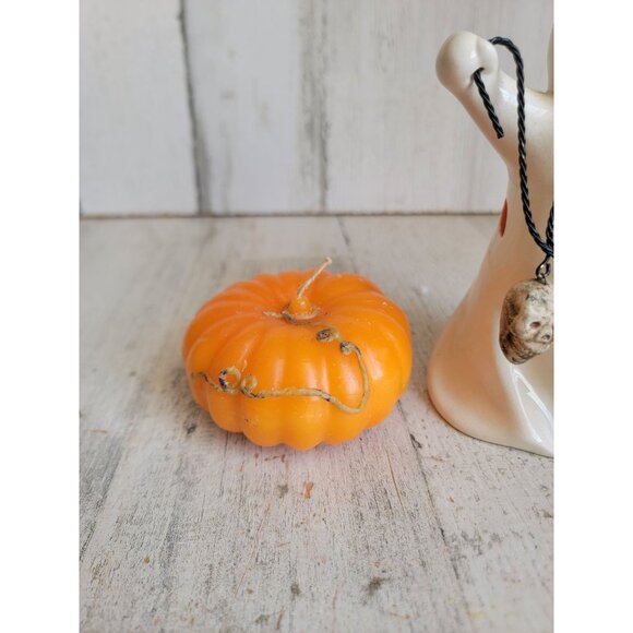 Ghost‎ do you like candle holder wax pumpkin Halloween set - Picture 2 of 11